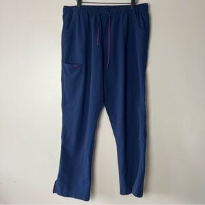 MedCouture Air Blue‎ Scrub Bottoms XL